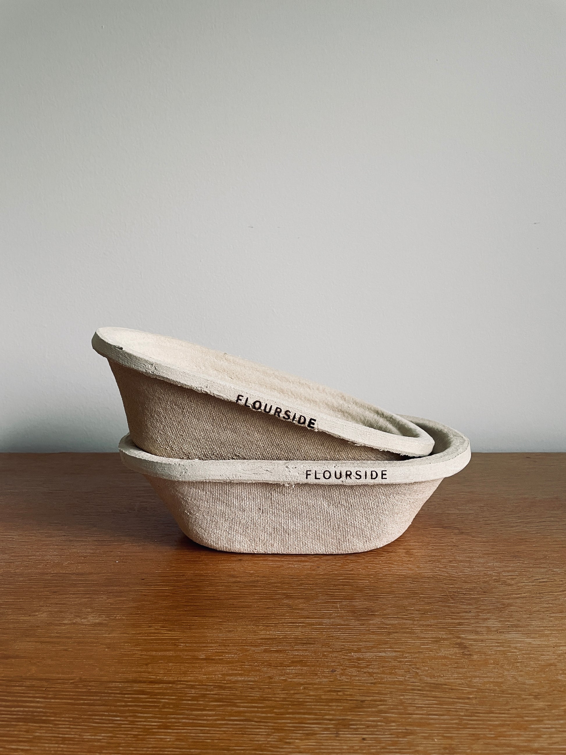 Sustainable German wood pulp bannetons for sourdough bread proofing