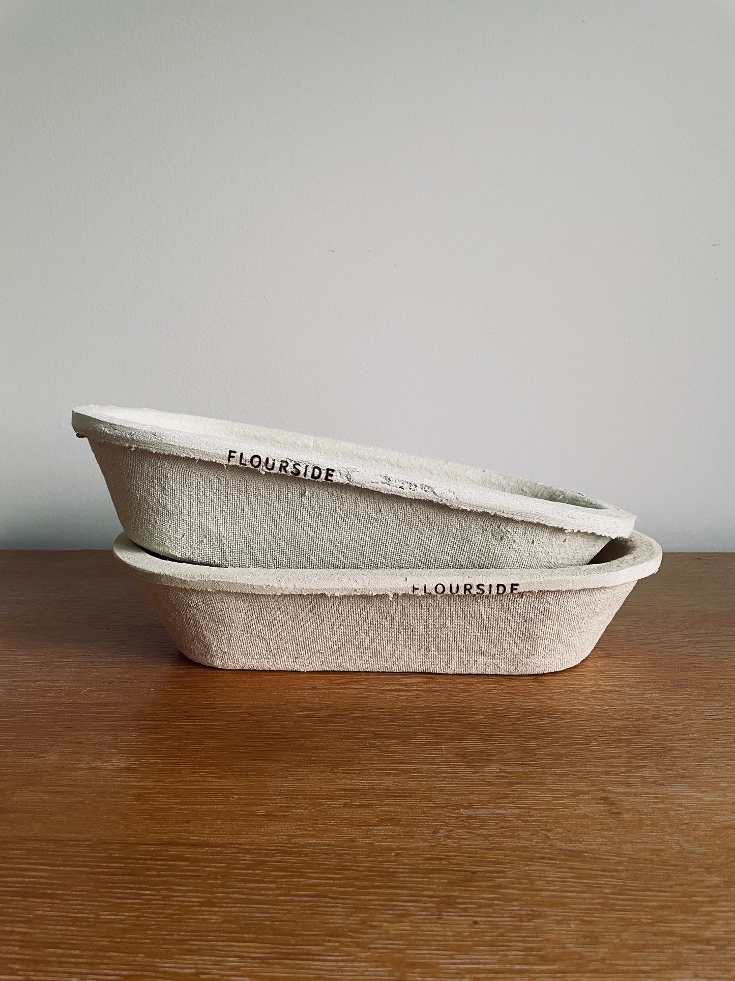 Sustainable German wood pulp bannetons for sourdough bread proofing