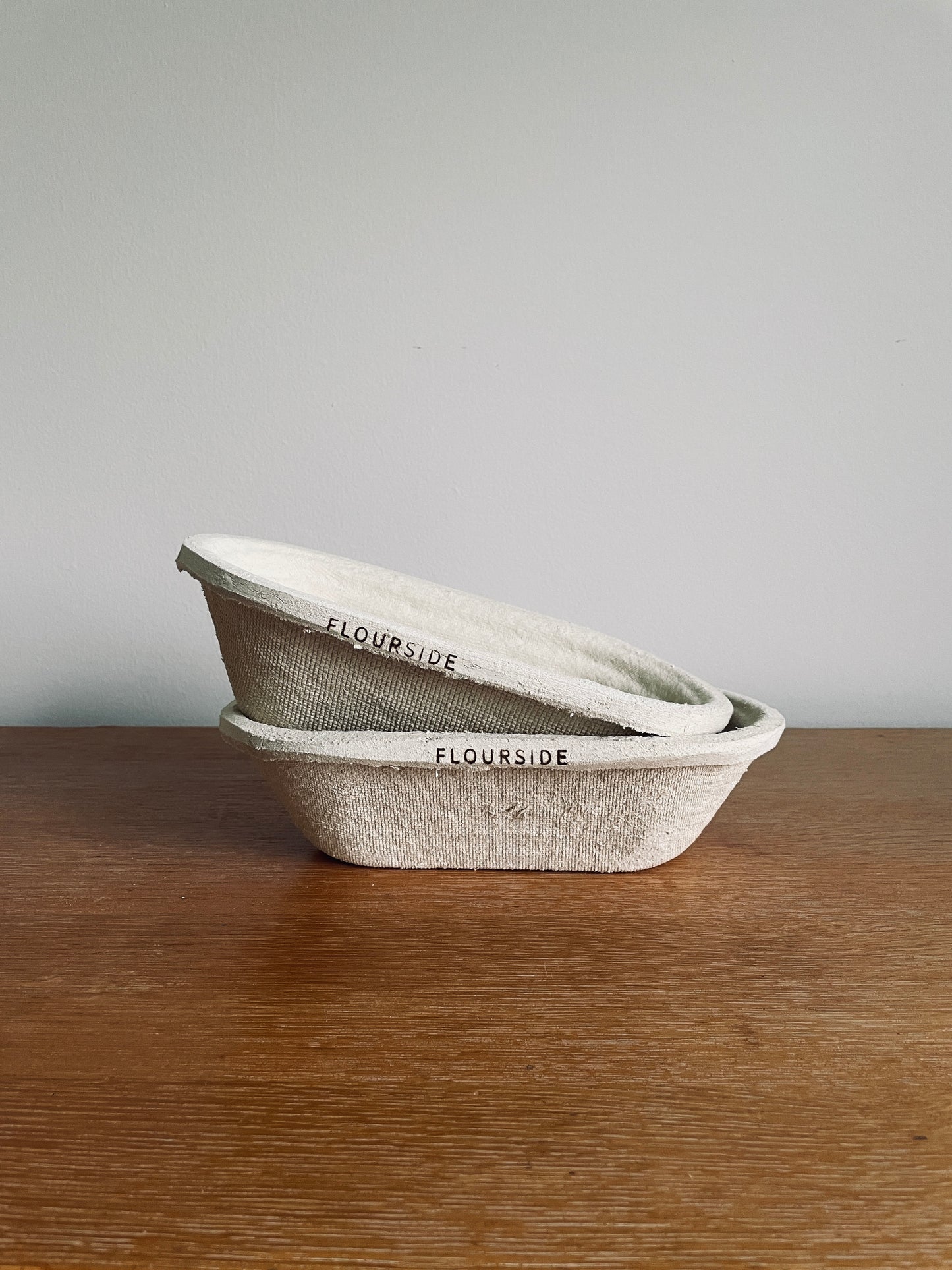 Sustainable German wood pulp bannetons for sourdough bread proofing