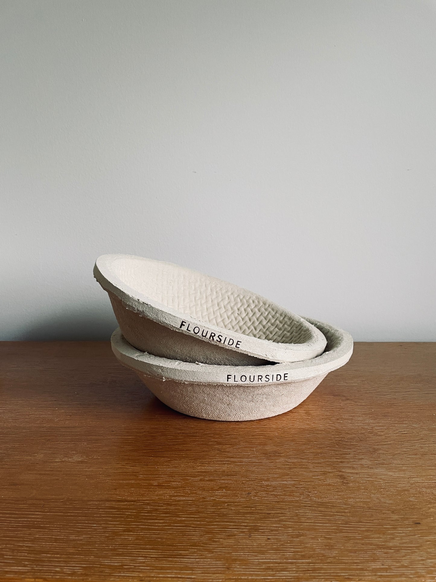 Sustainable German wood pulp bannetons for sourdough bread proofing