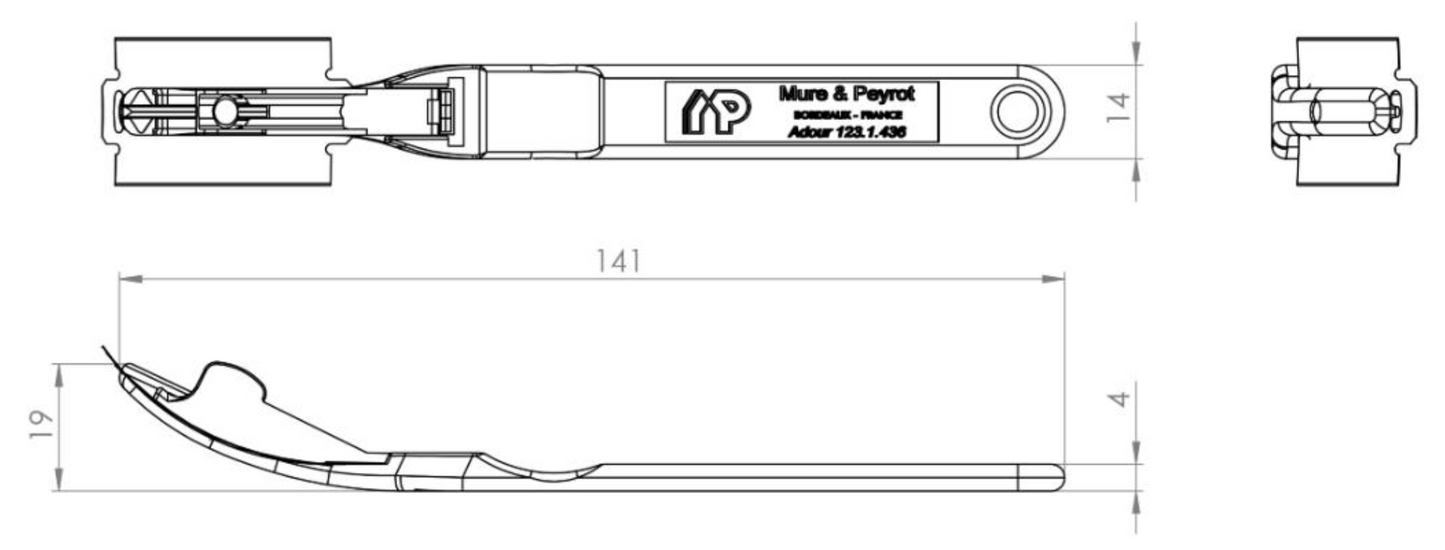 Mure & Peyrot Adour Bread Lame