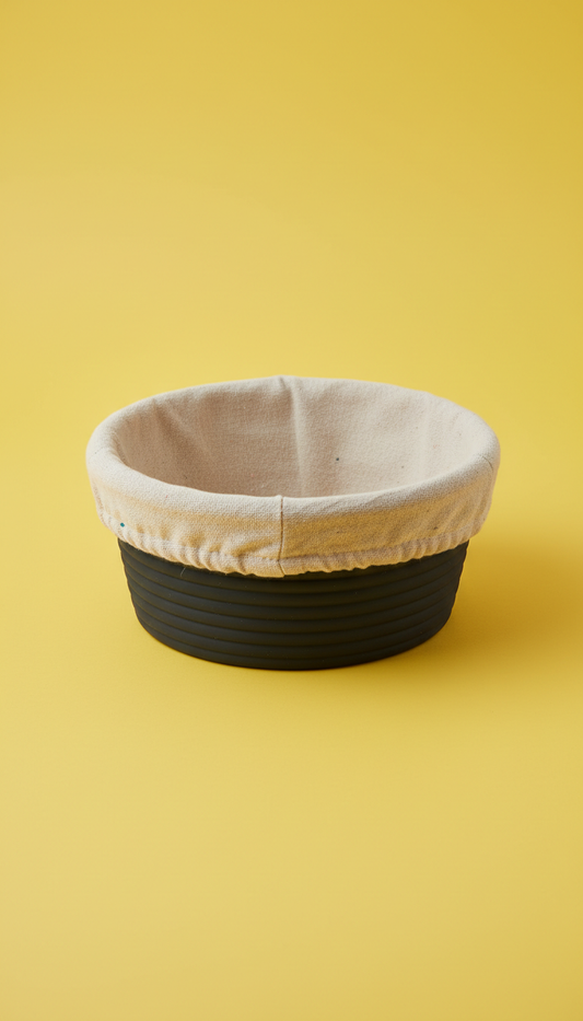 Matte proofing basket with Warm Oat liner